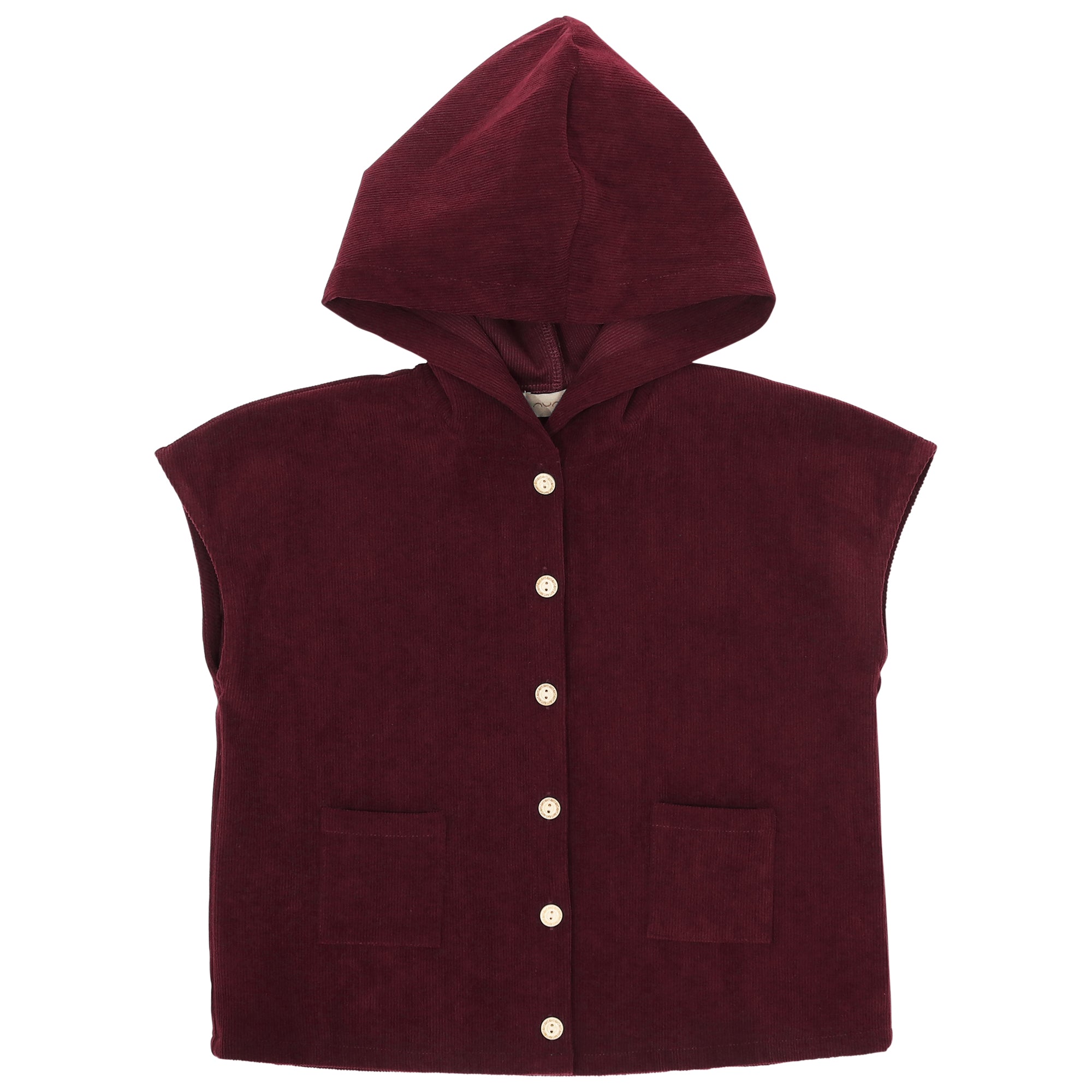 Teen Corduroy Hooded Vest