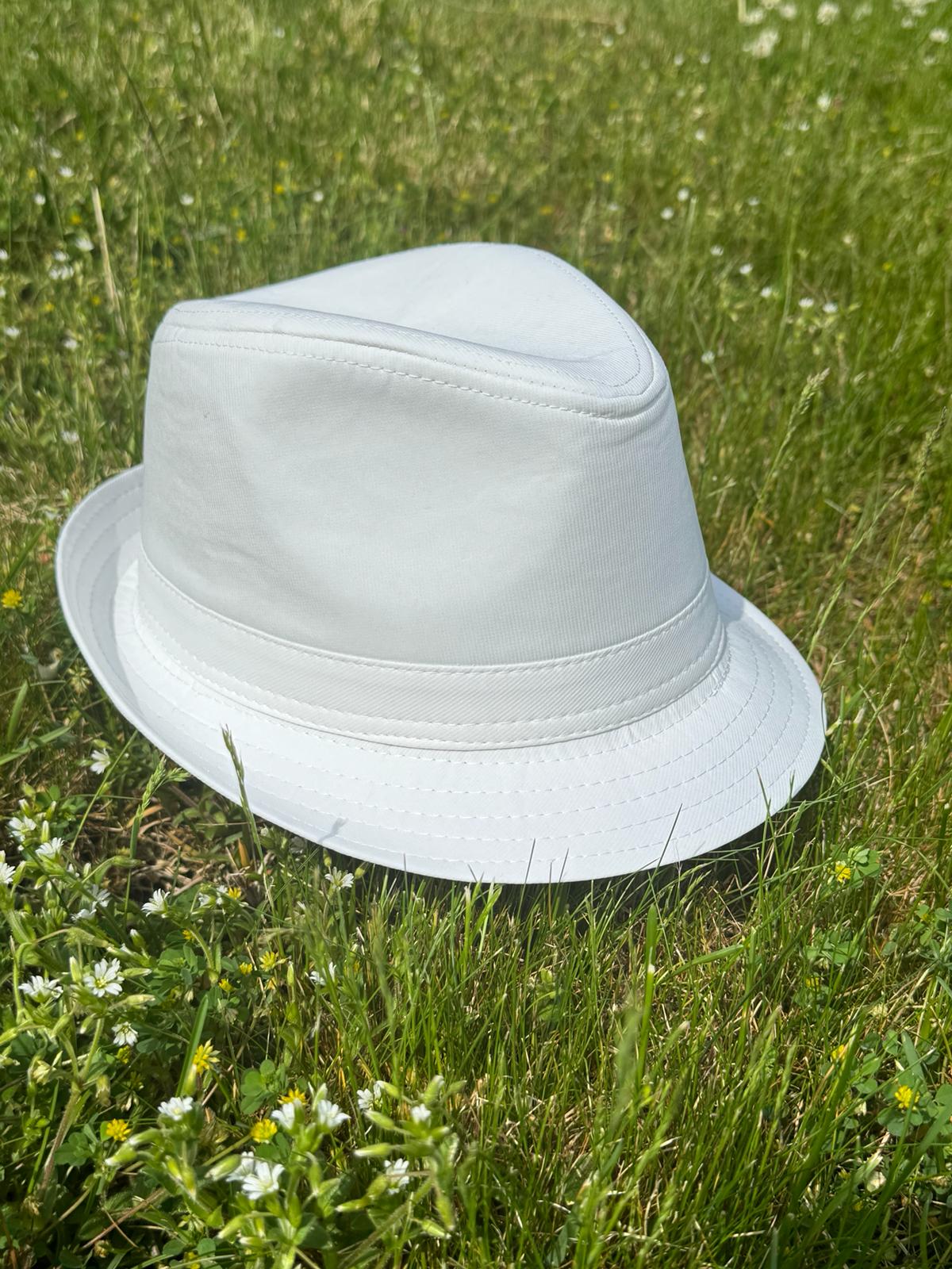 White Fedora