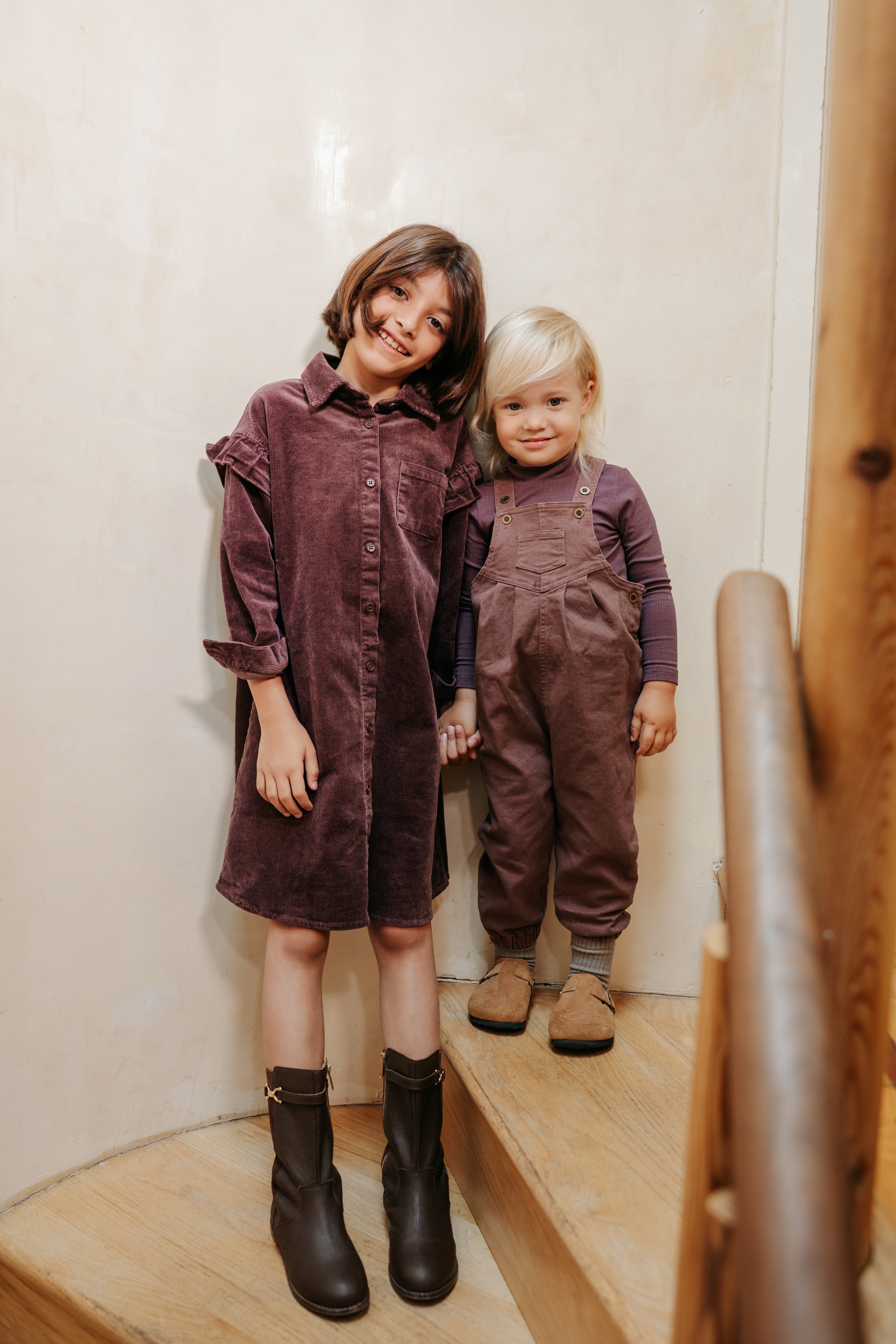Denim Baby Girls Overall