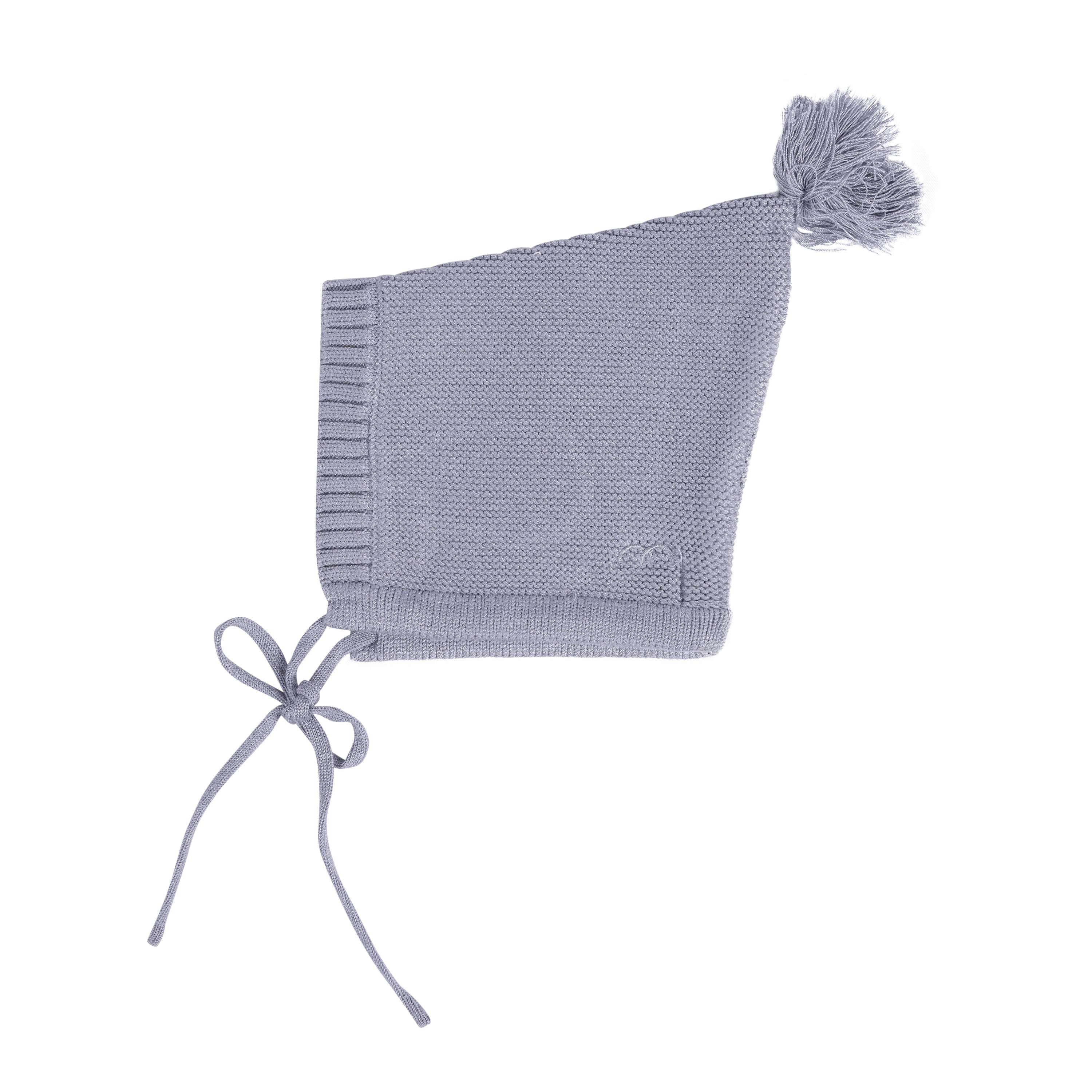 Knit Pixie Bonnet with Tassel