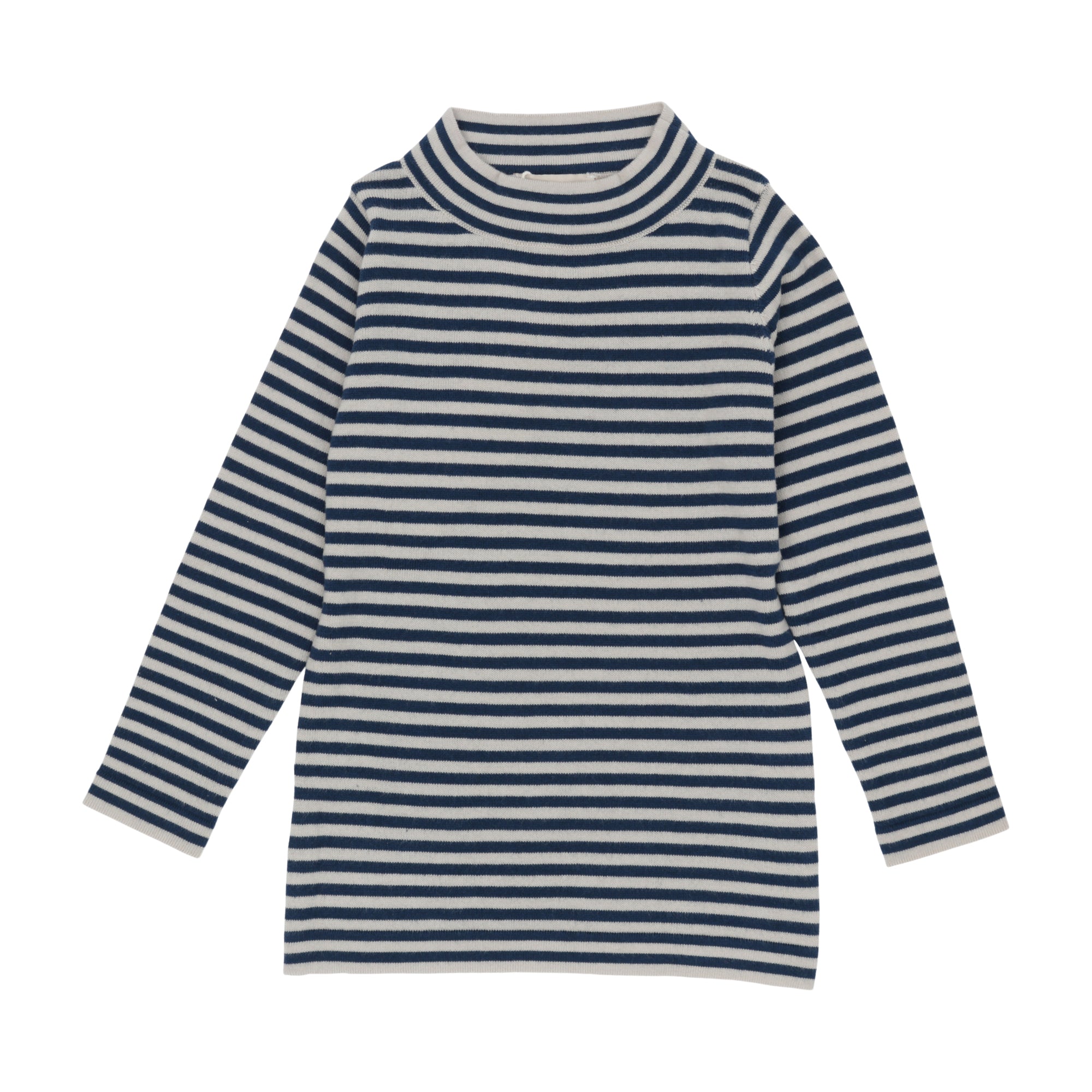 Striped Mockneck