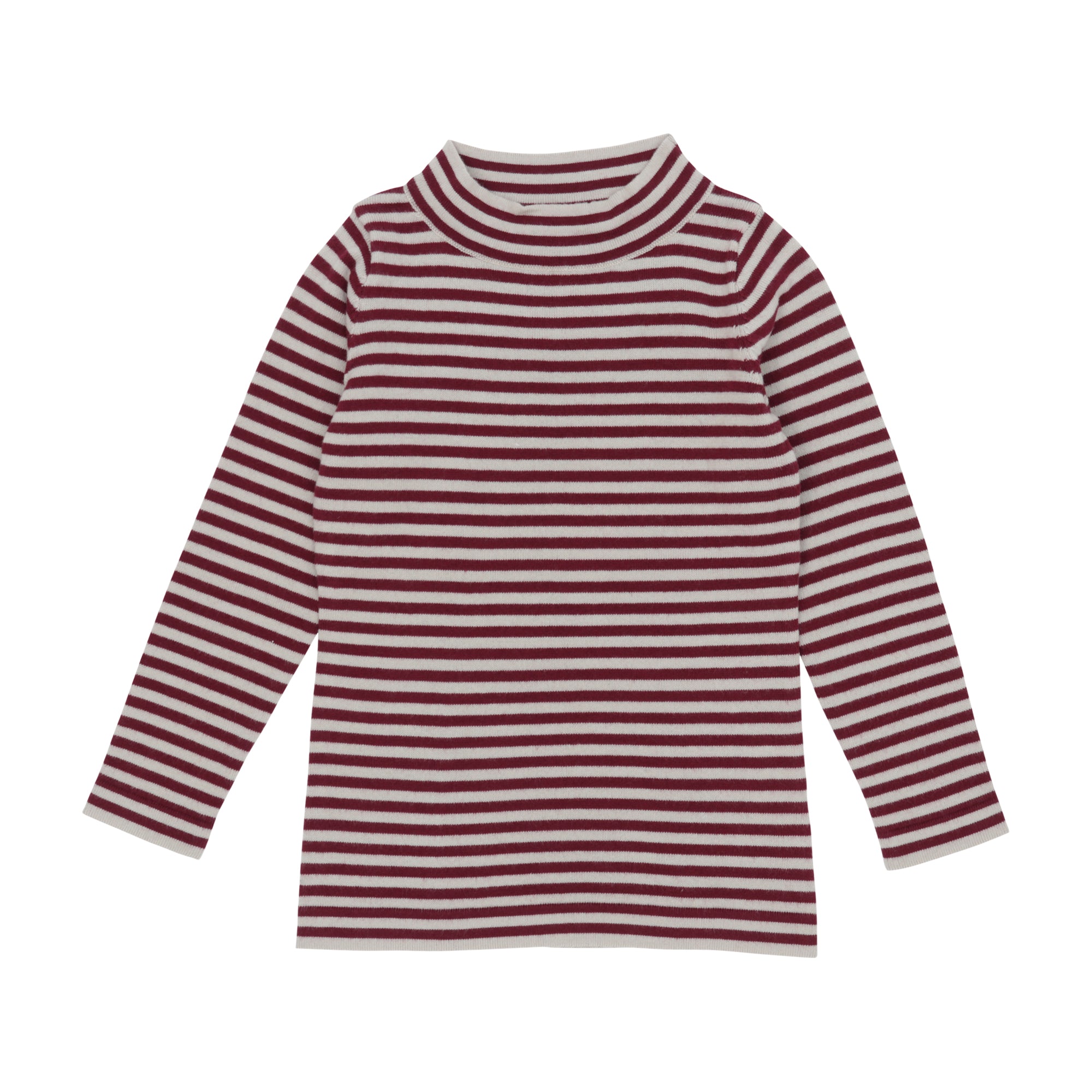 Striped Mockneck