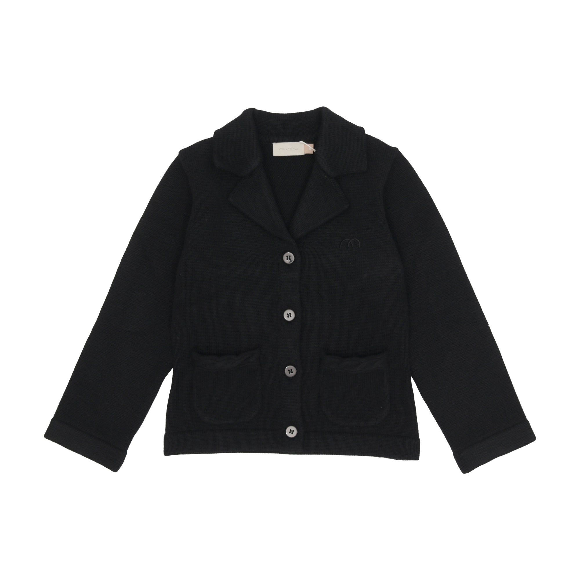 Boys Cable Detail Knit Blazer