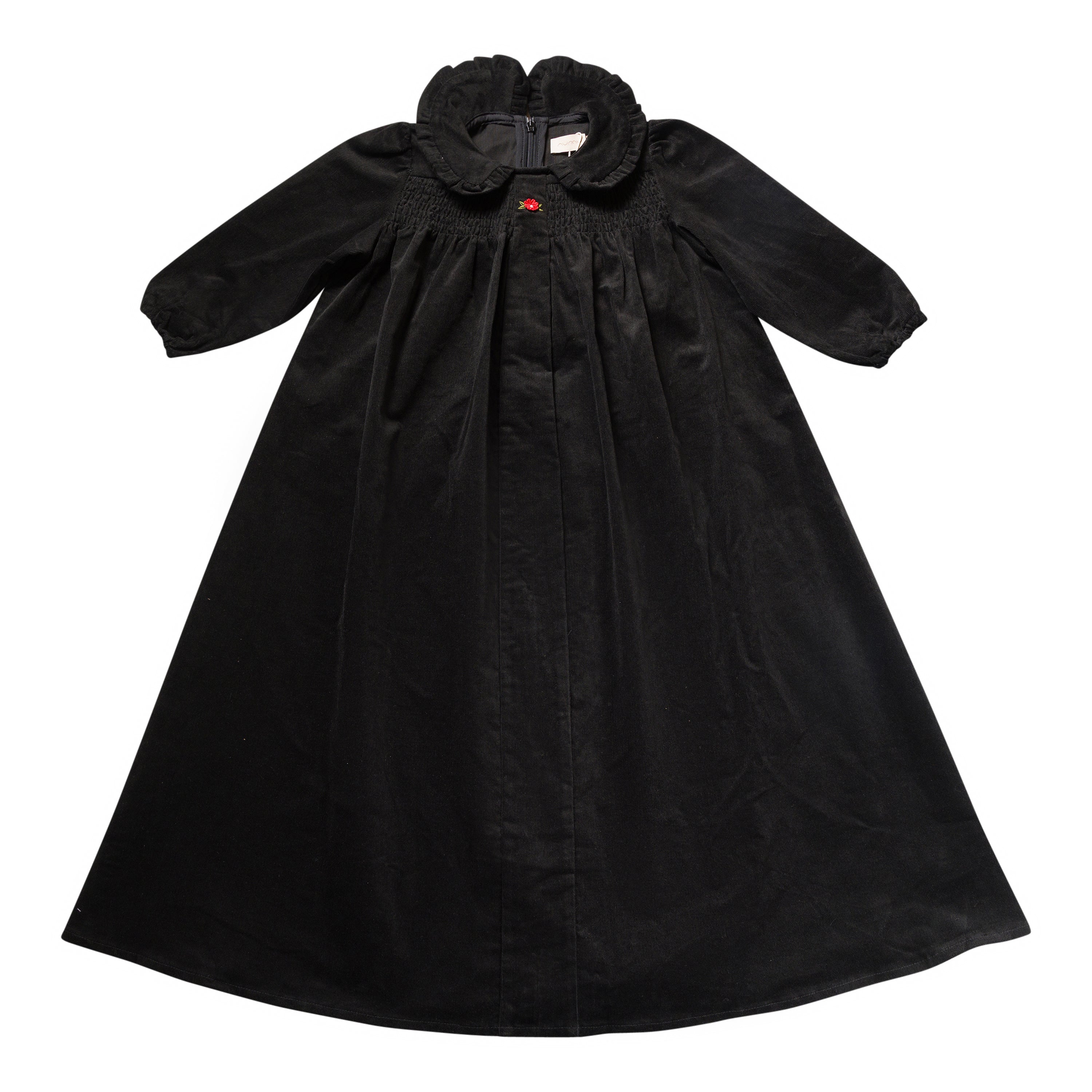 Smocked Corduroy Maxi