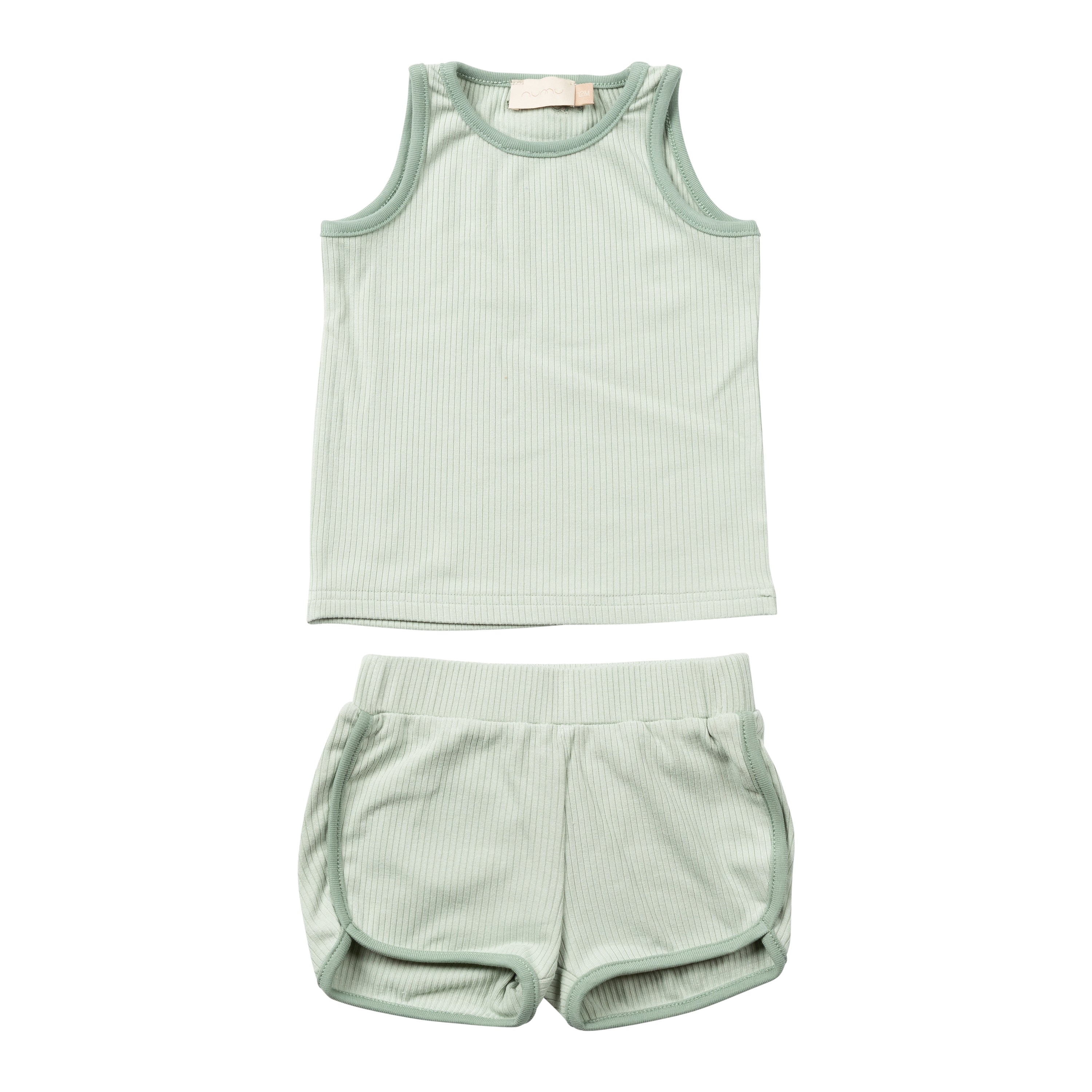 Baby Boy Ribbed Track Set