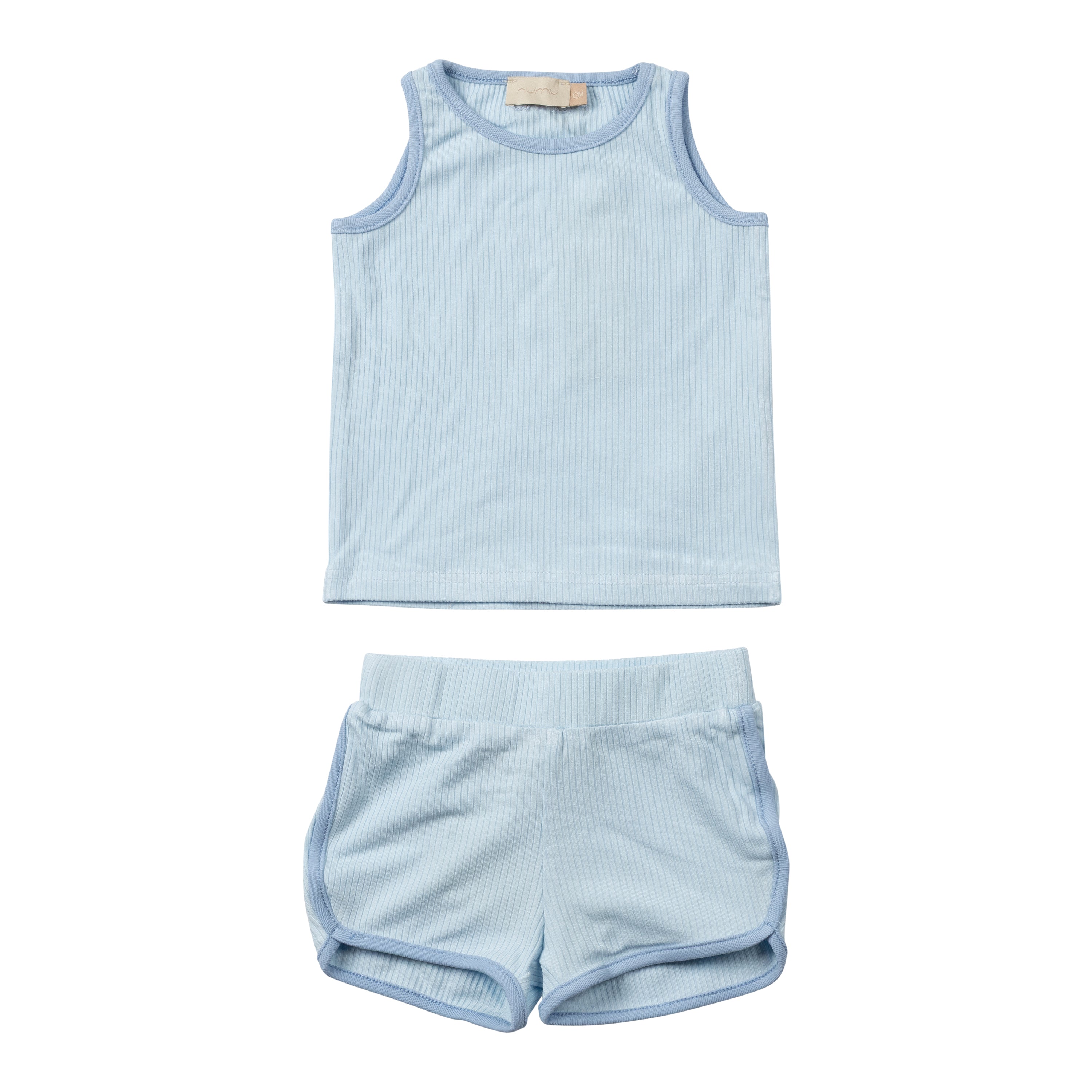 Baby Boy Ribbed Track Set