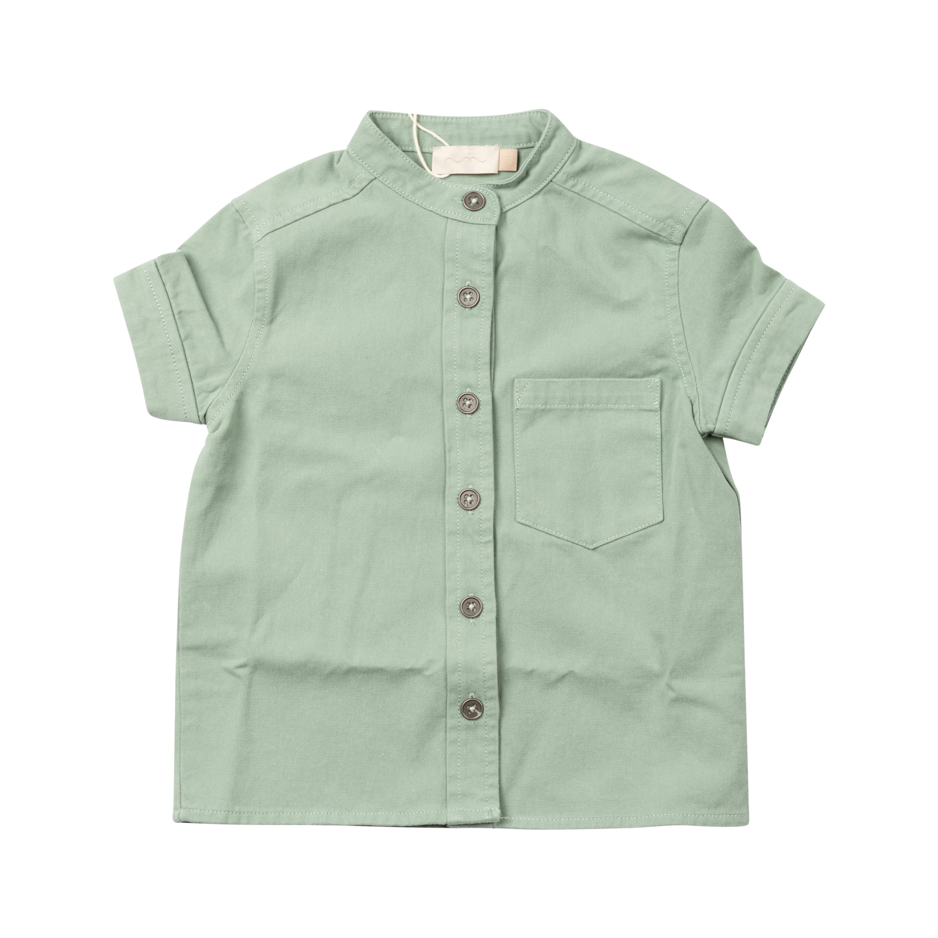 Boys Denim Short Sleeve Shirt