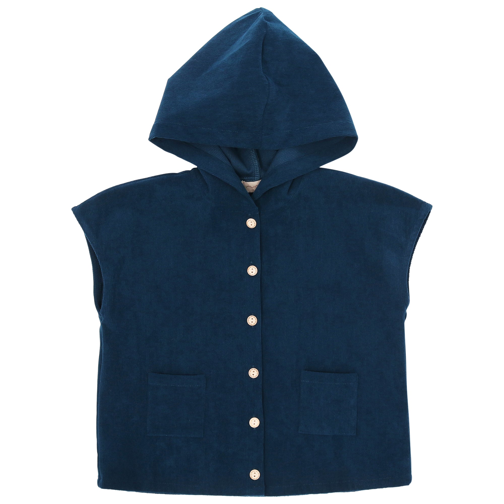 Teen Corduroy Hooded Vest