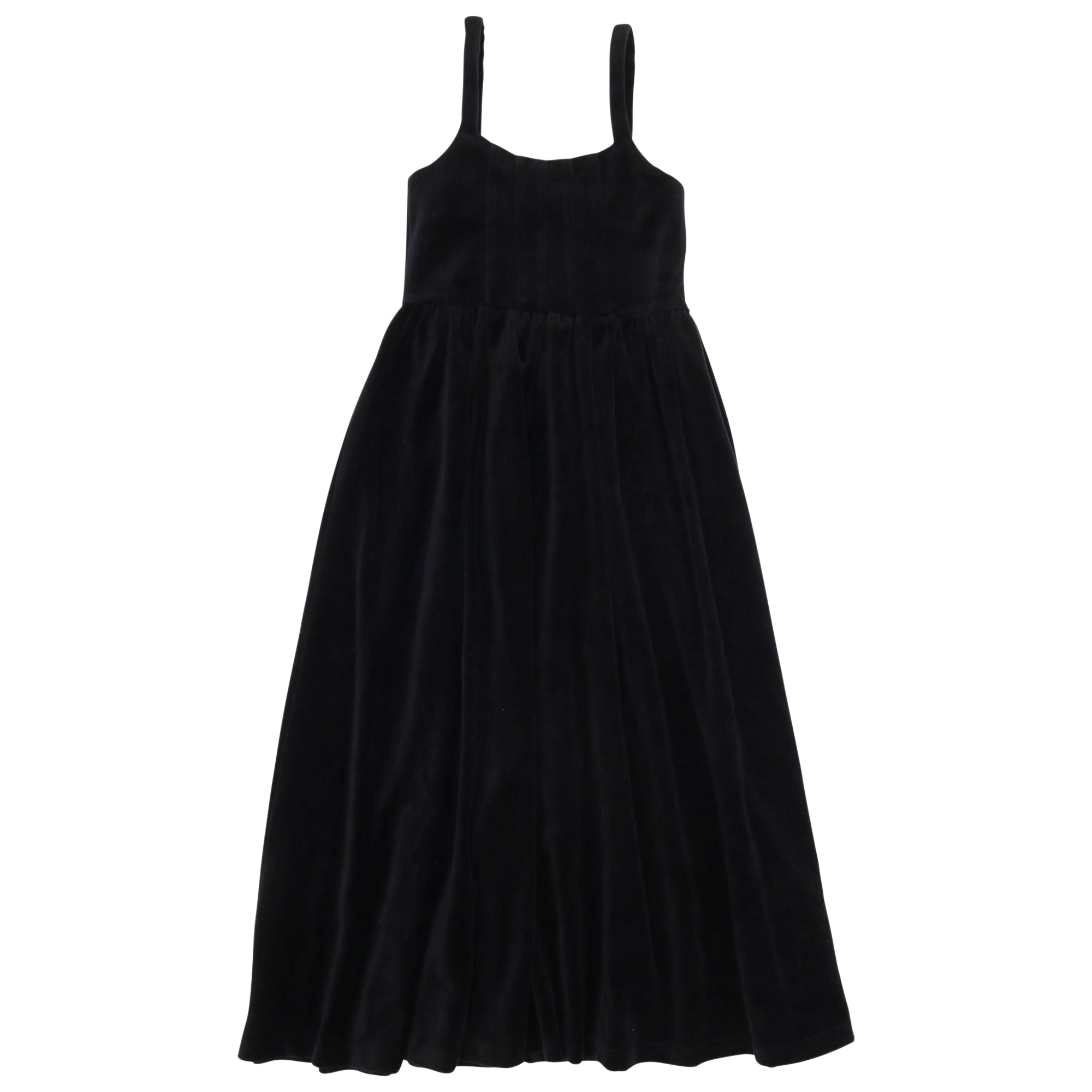 strapless open back dress Dani Strapless Midi Dress in Black