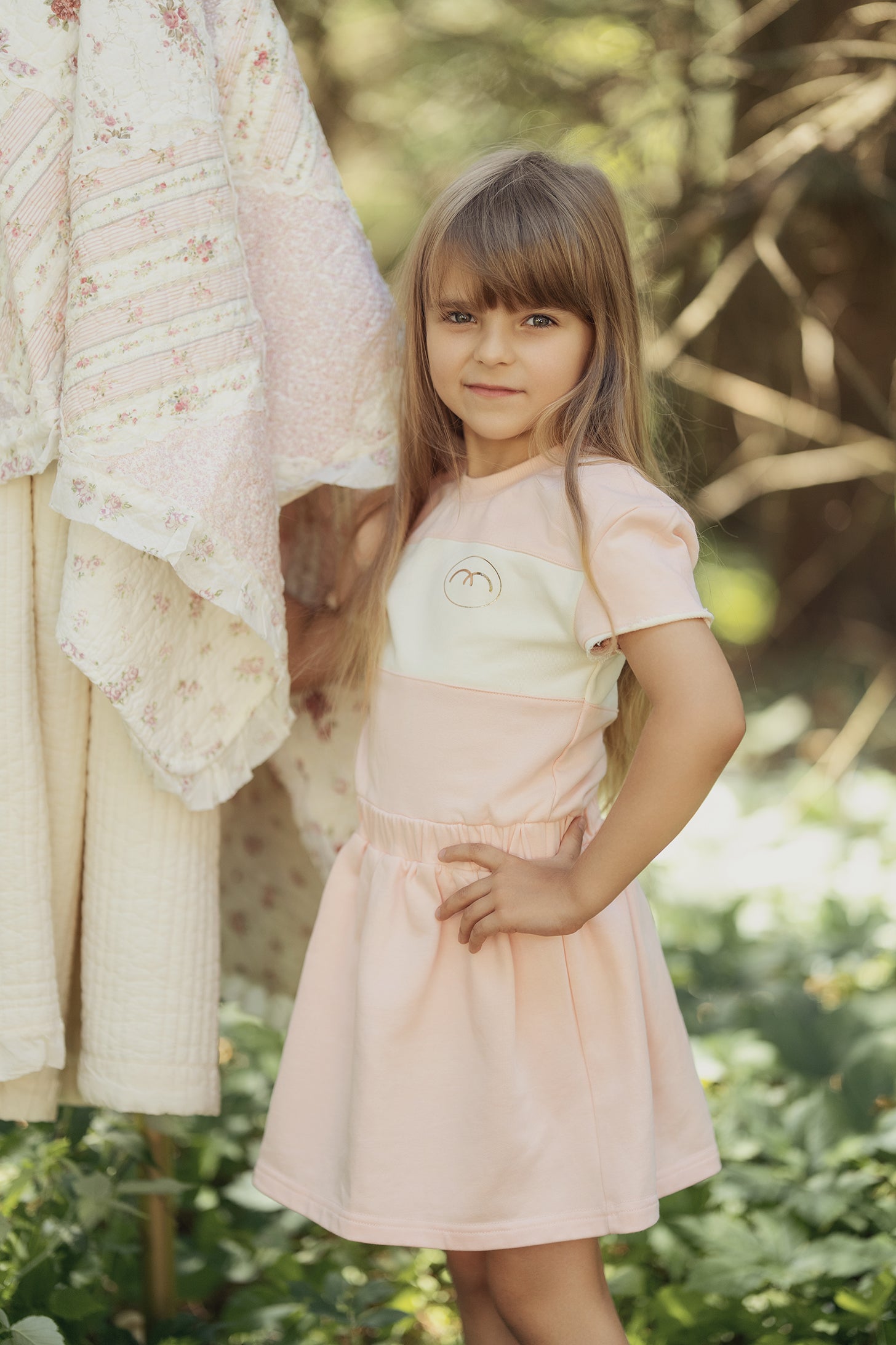 numu dress pleated jumper with back tie Girl