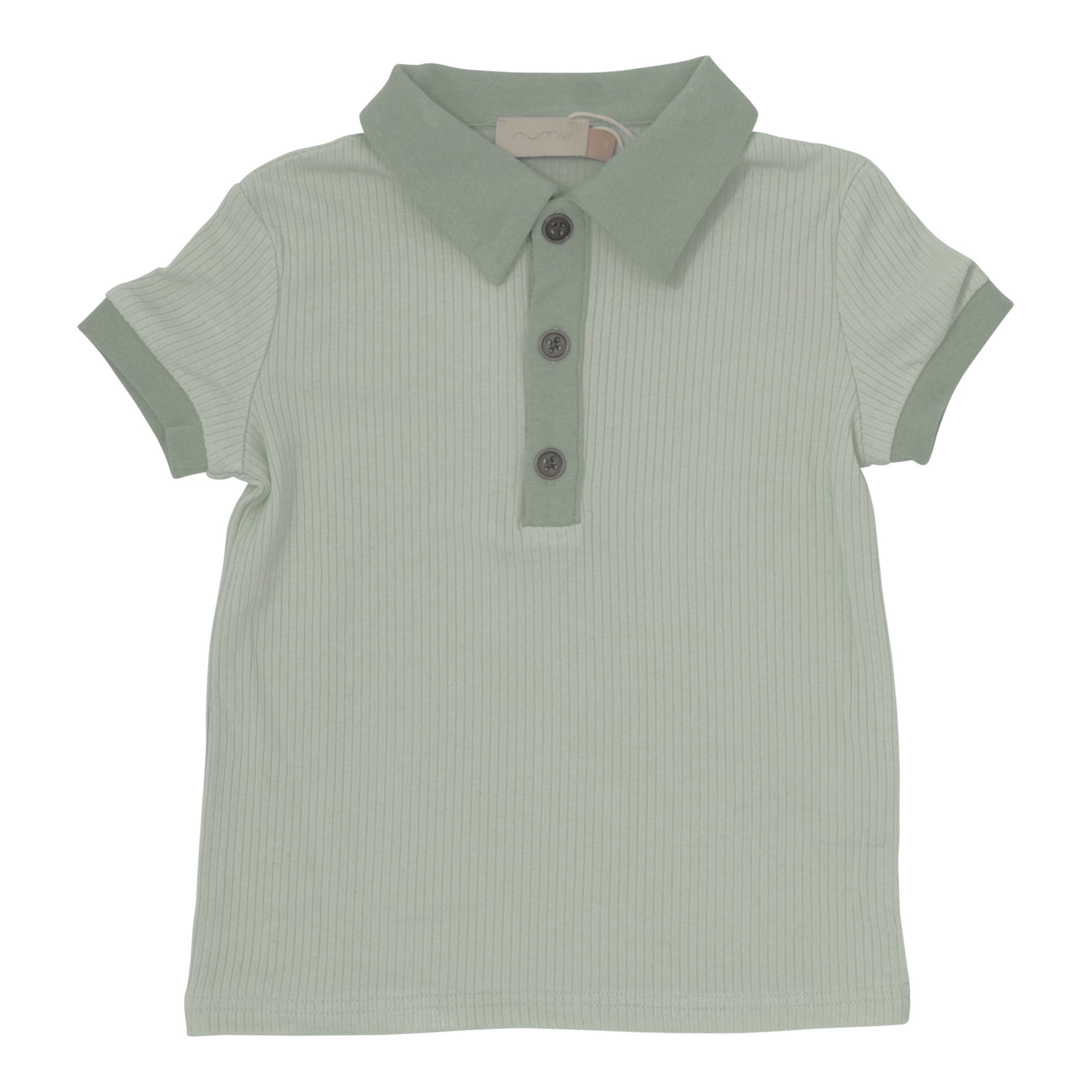 Boys Ribbed Polo Short Sleeve