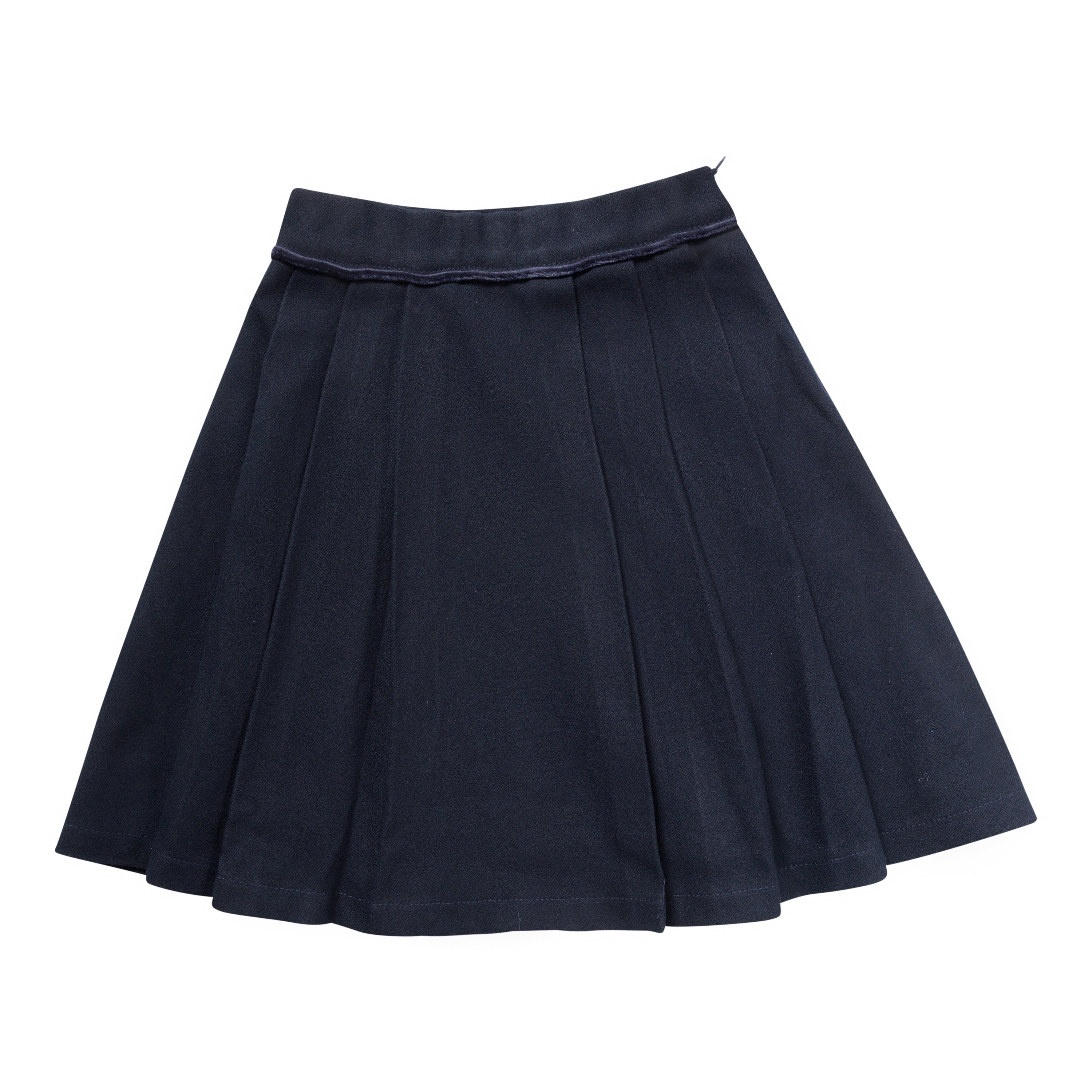 Wool Pleated Skirt