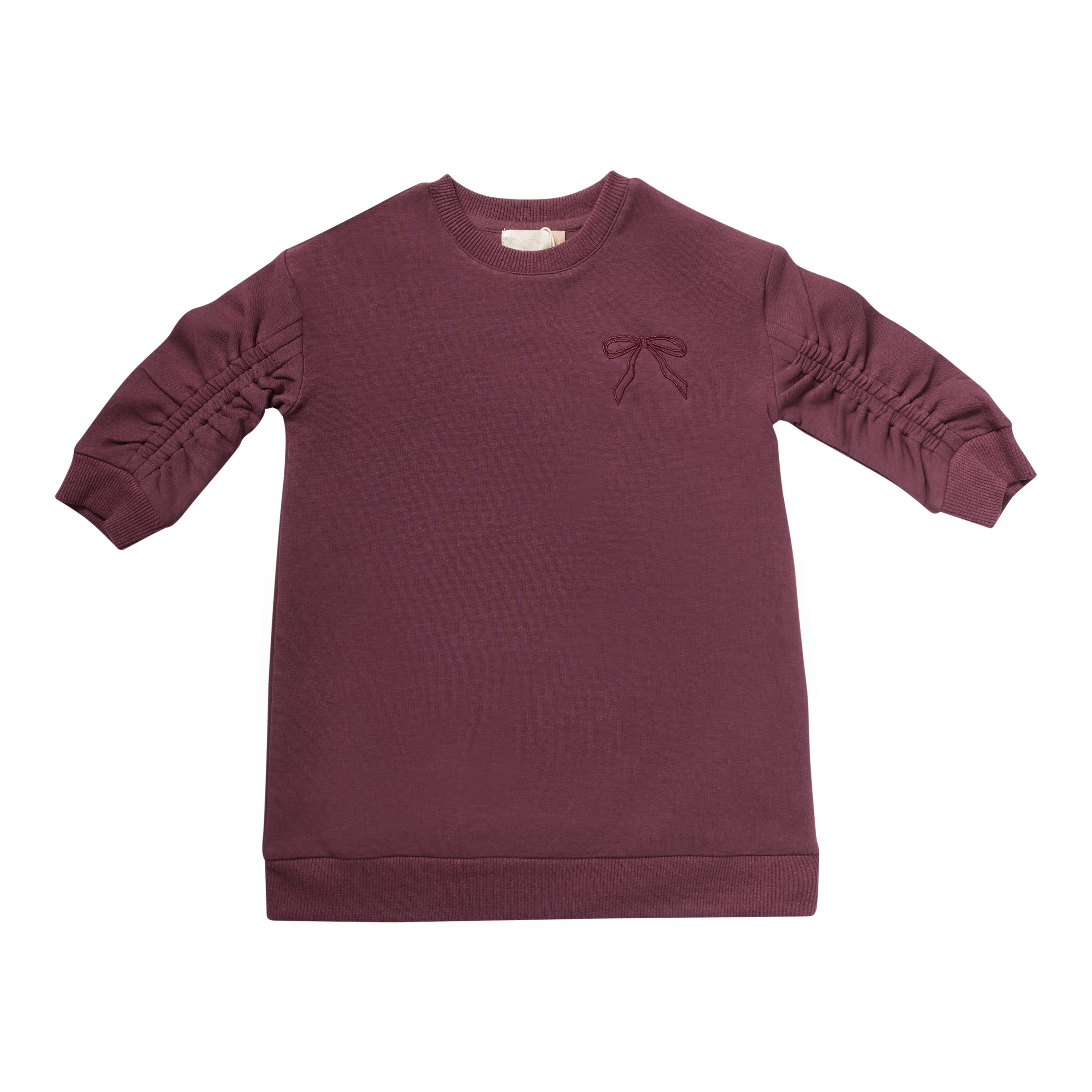 Embroidered Bow Sweatshirt