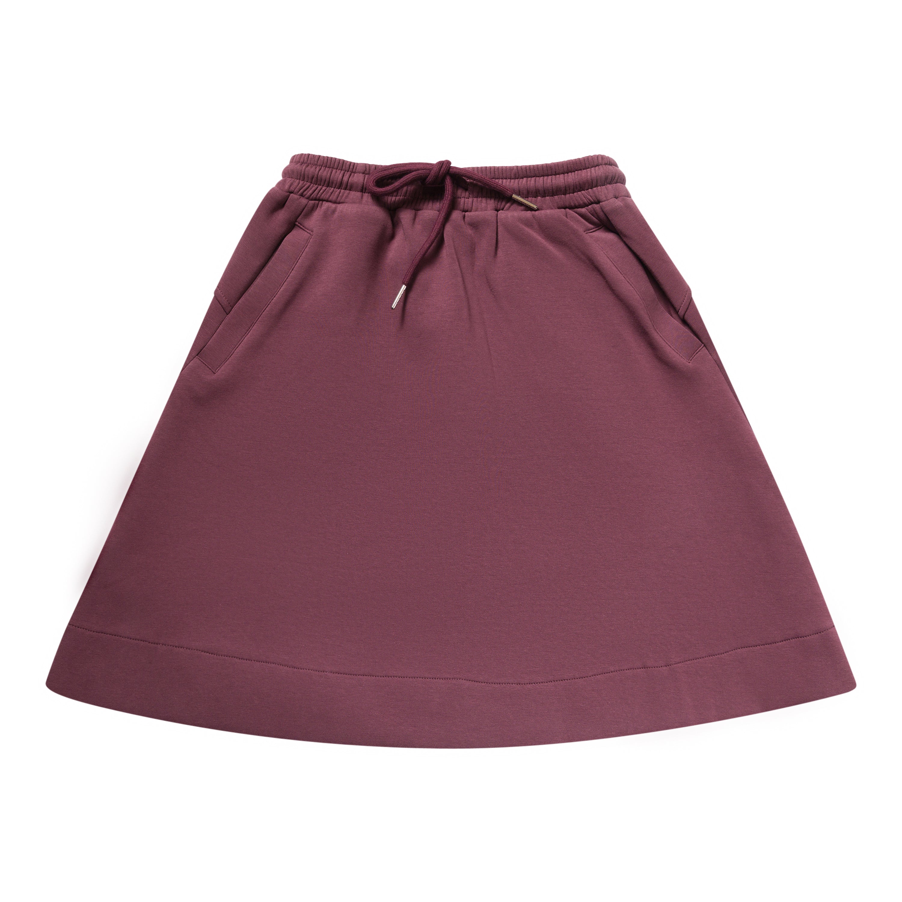 Embroidered Bow Sweat Skirt