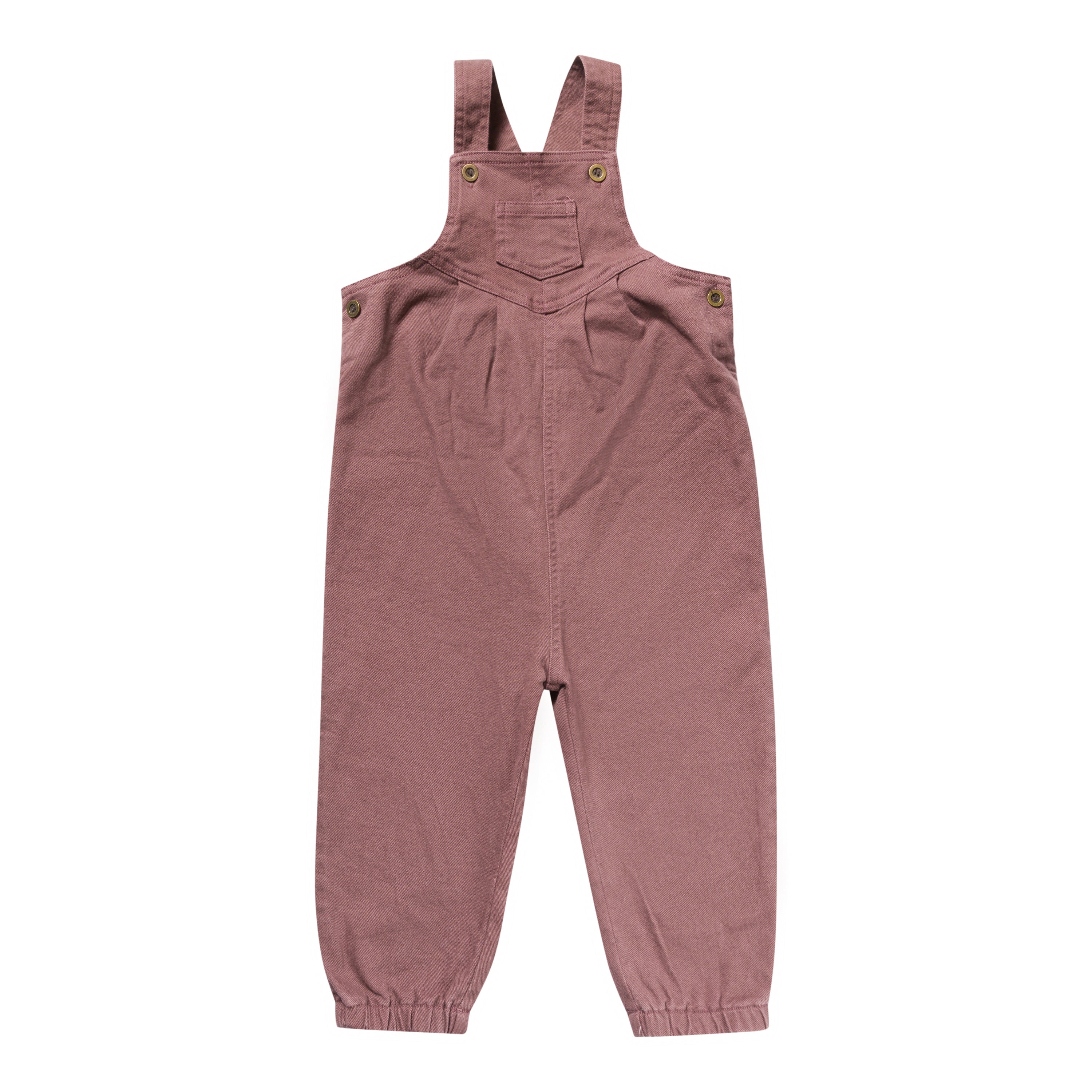 Denim Baby Girls Overall