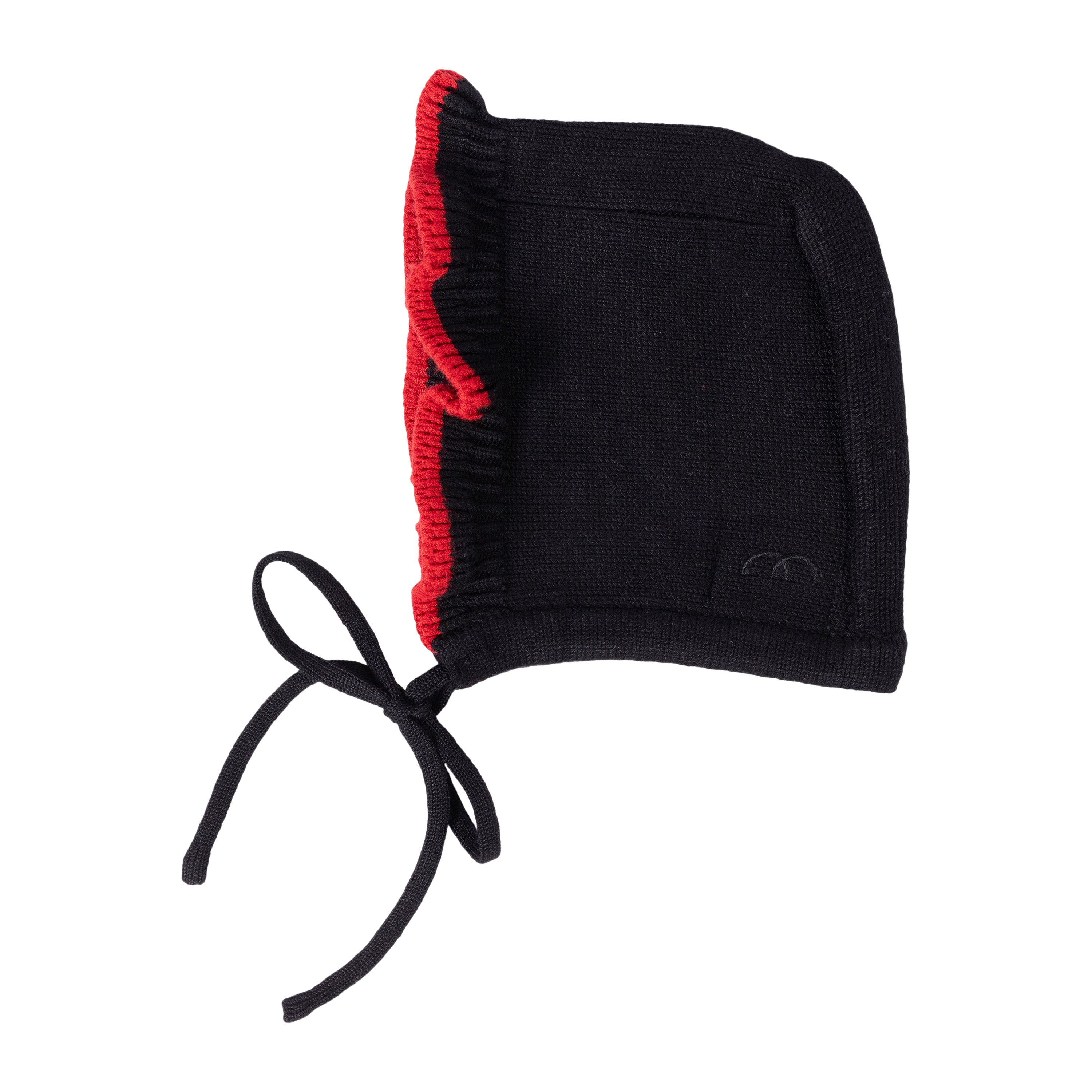 Contrast Scalloped Edge Bonnet